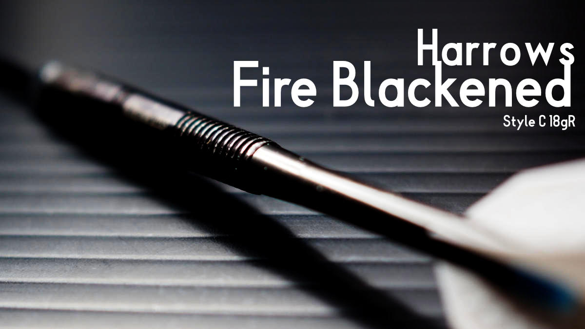 Harrows FIRE BLACKENED Style C 18gR ハローズ ファイアー
